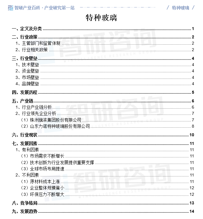 资产发出现状智研资产百科【720】——特种玻璃